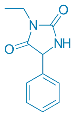 Chemical Structure of Ethotoin