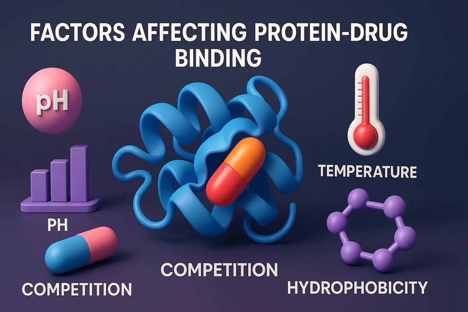 Factors Affecting Protein-Drug Binding