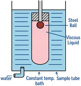 Falling Sphere Viscometer (Stoke’s Law Viscometer) Falling Sphere Viscometer (Stoke’s Law Viscometer)