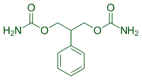 Chemical Structure of Felbamate
