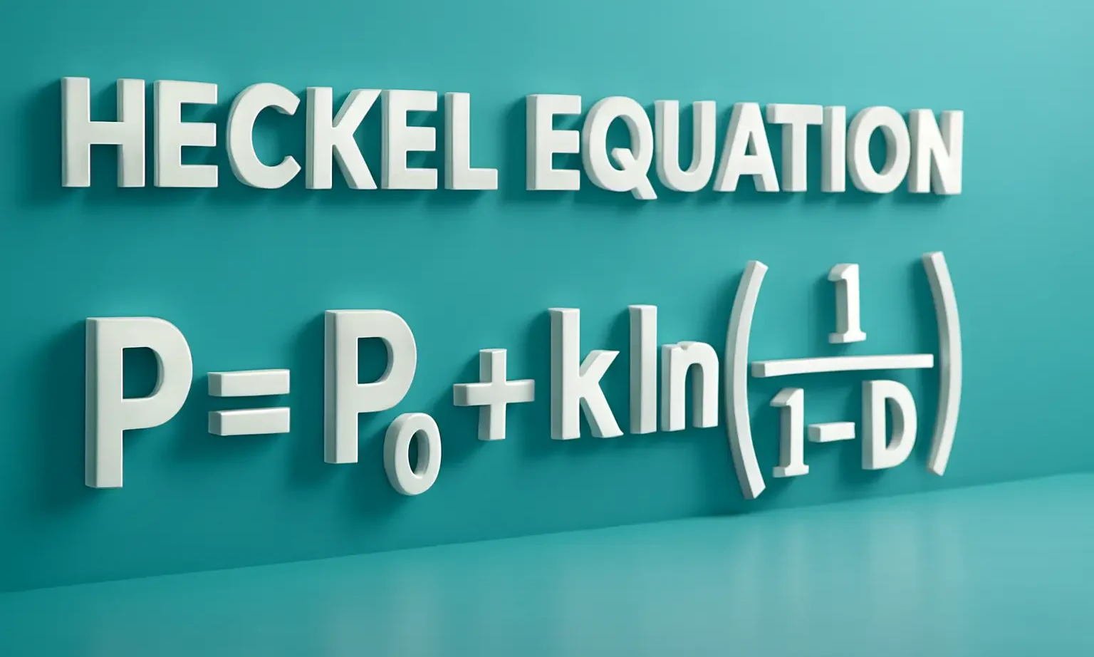 Heckel Equation