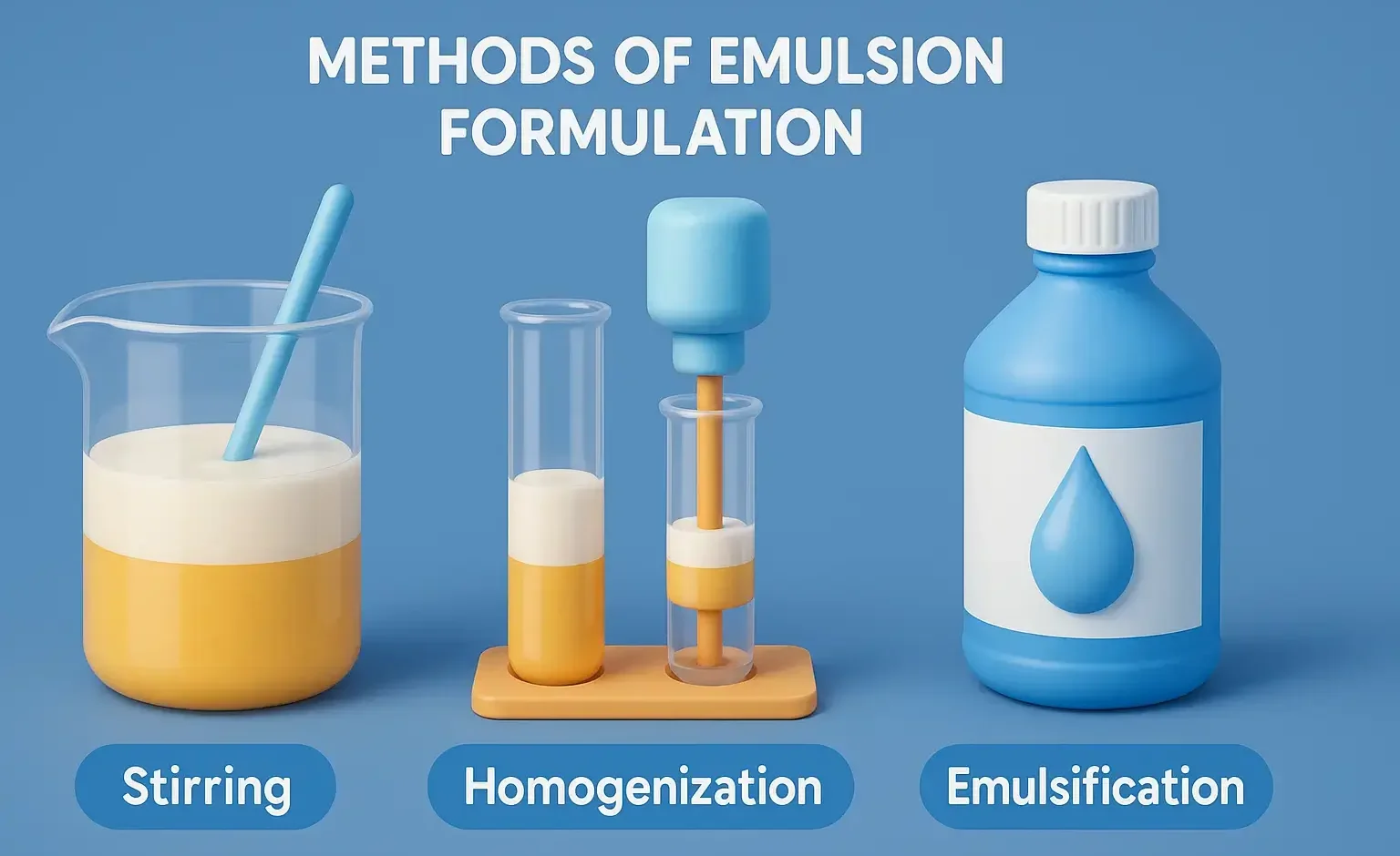 Methods of Emulsion Formulation