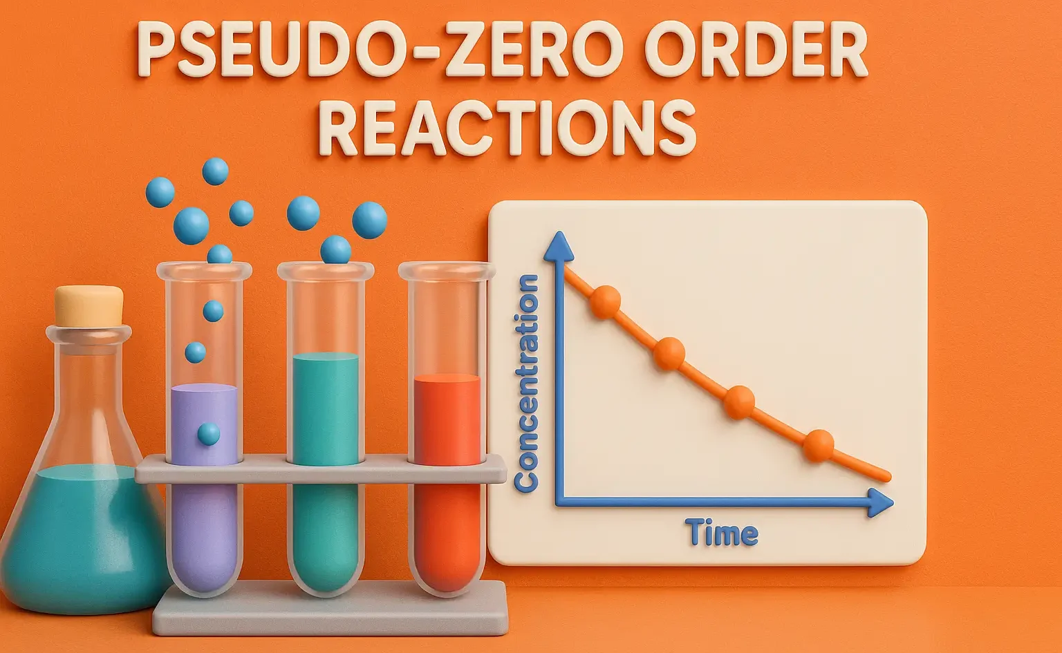 Pseudo-Zero Order Reactions