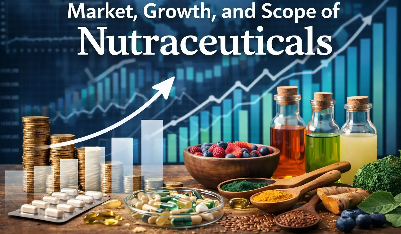 Market, Growth, and Scope of Nutraceuticals