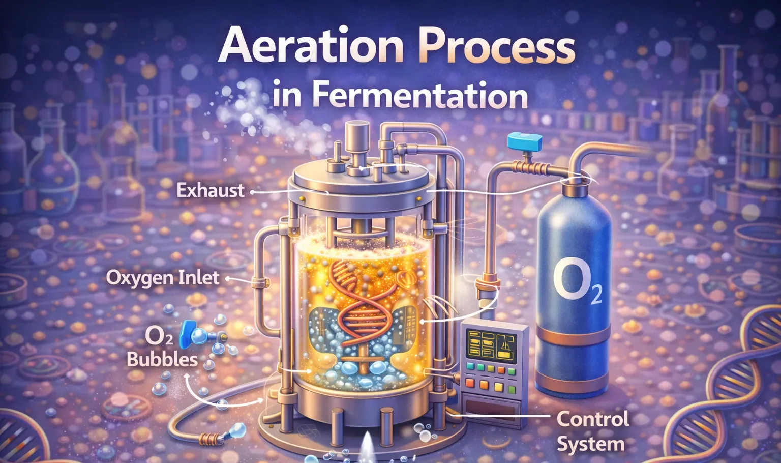 Aeration Process in Fermentation