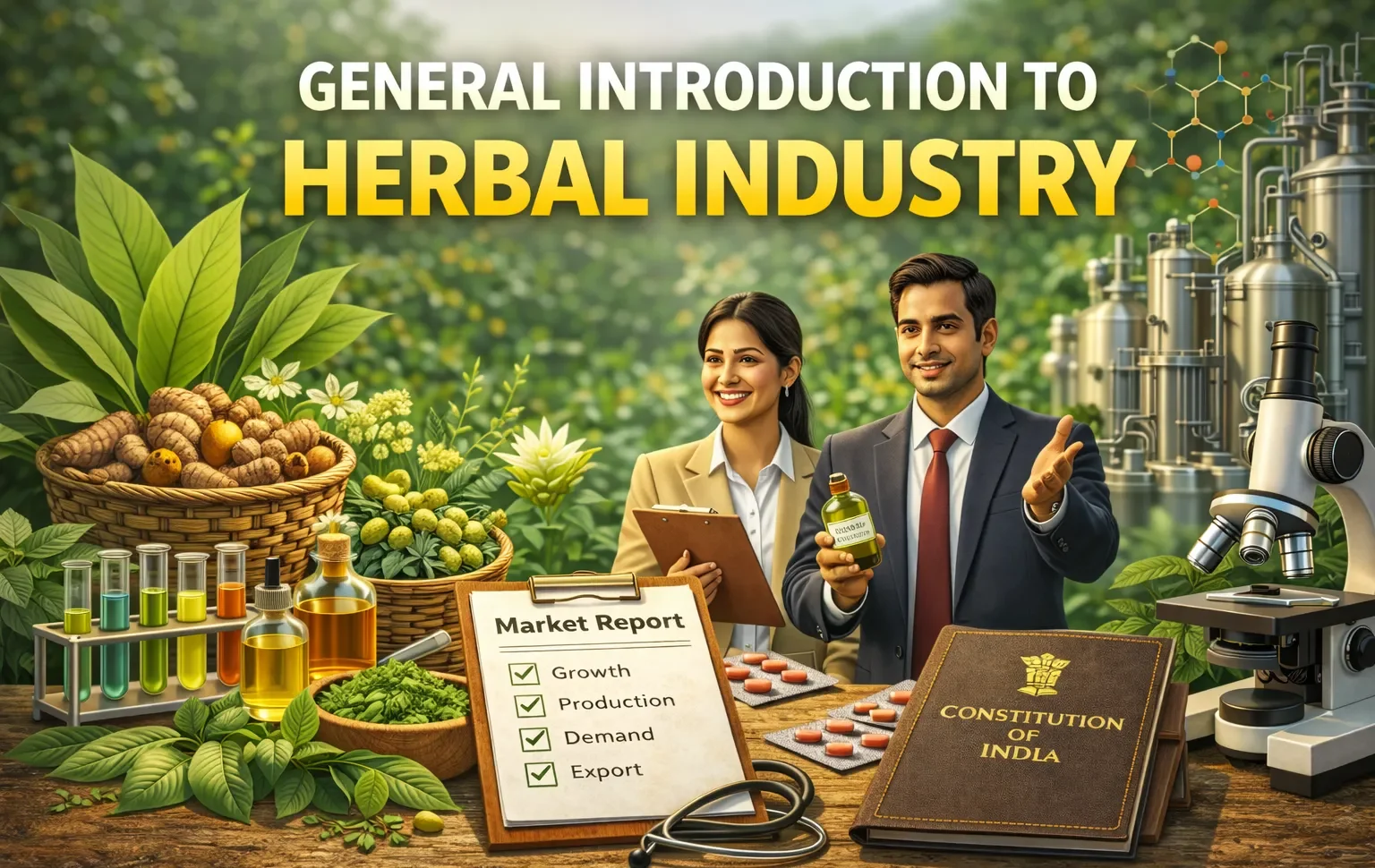 General Introduction to Herbal Industry