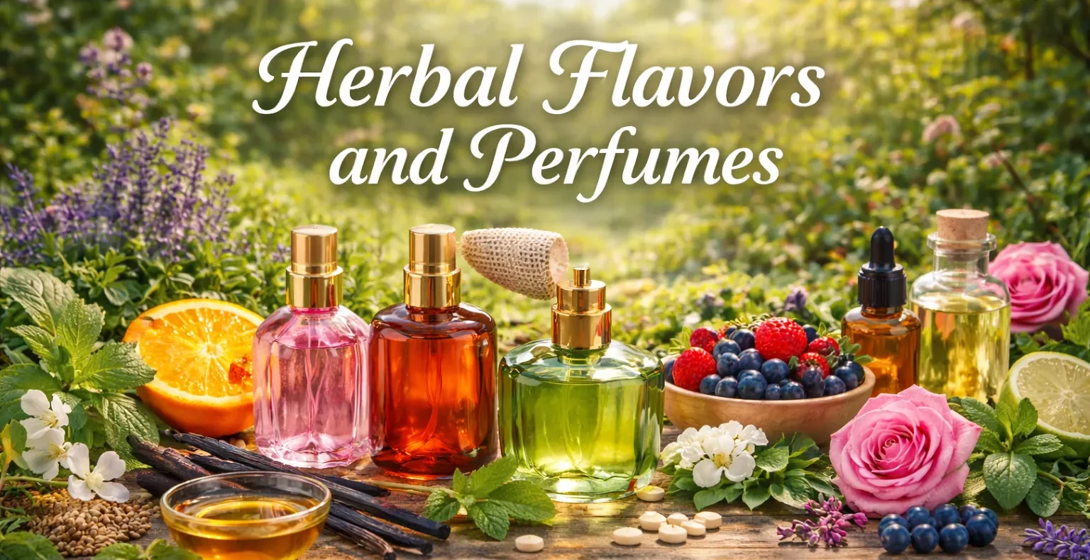Herbal Flavors and Perfumes