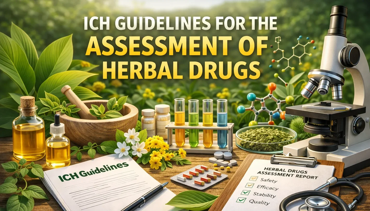 ICH Guidelines for the Assessment of Herbal Drugs