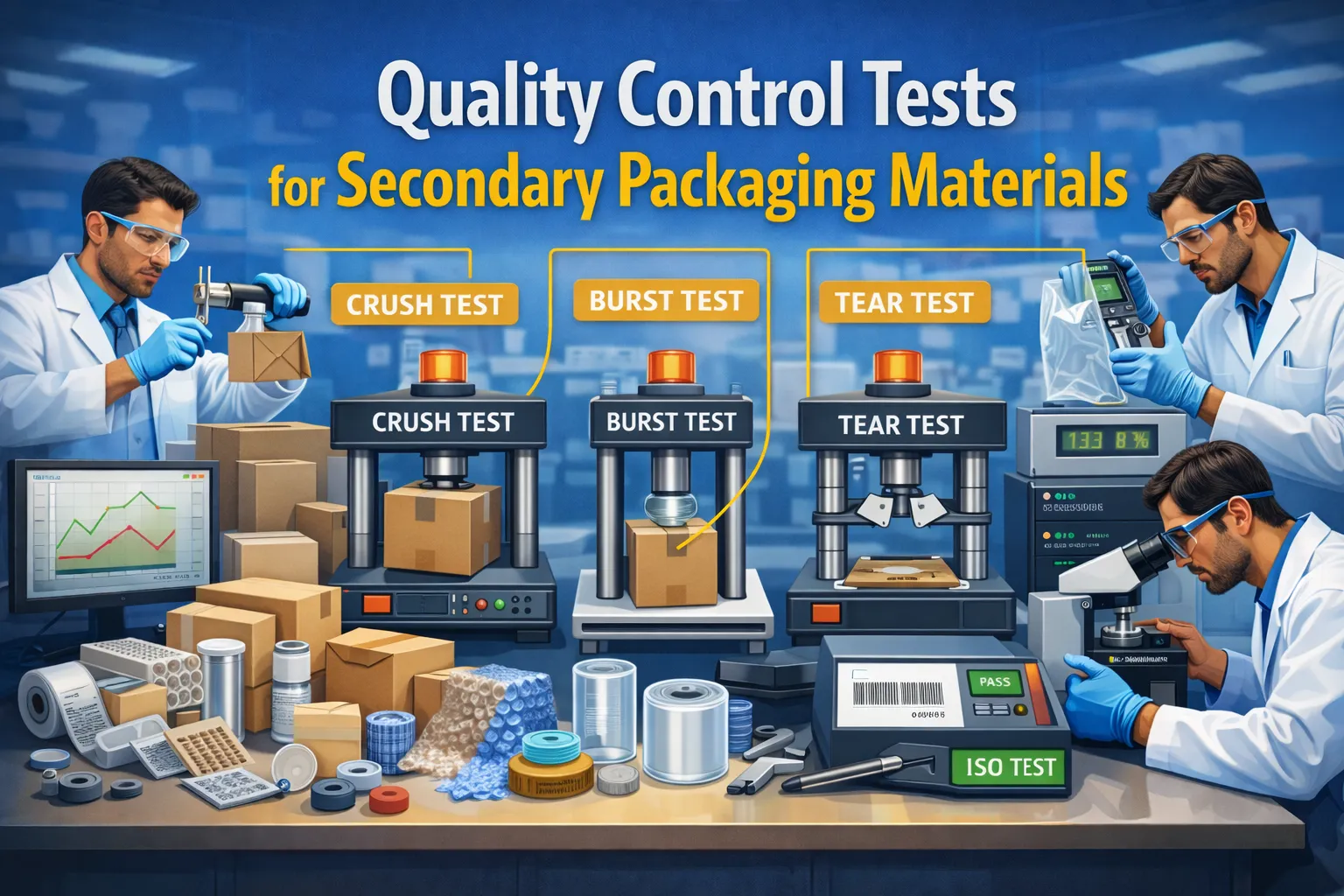 Quality Control Tests for Secondary Packaging Materials