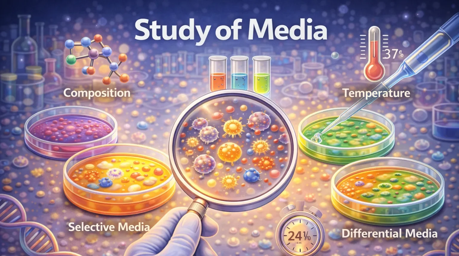Study of media