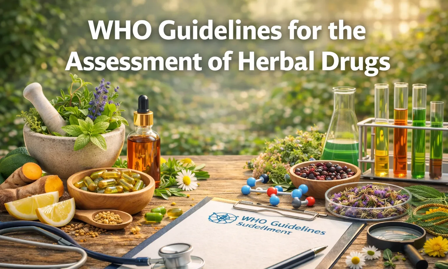 WHO Guidelines for the Assessment of Herbal Drugs