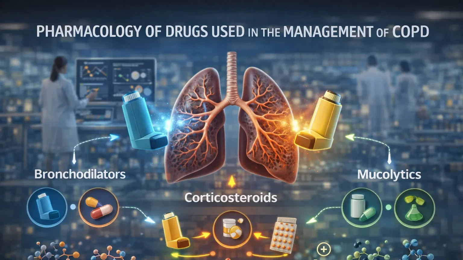 Pharmacology of Drugs Used in the Management of COPD