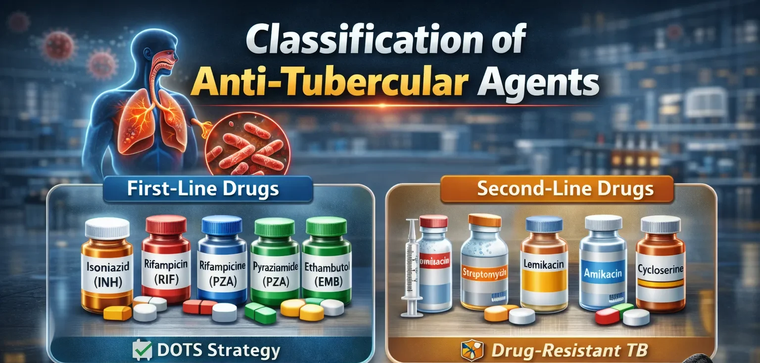 Classification of Anti-Tubercular Agents