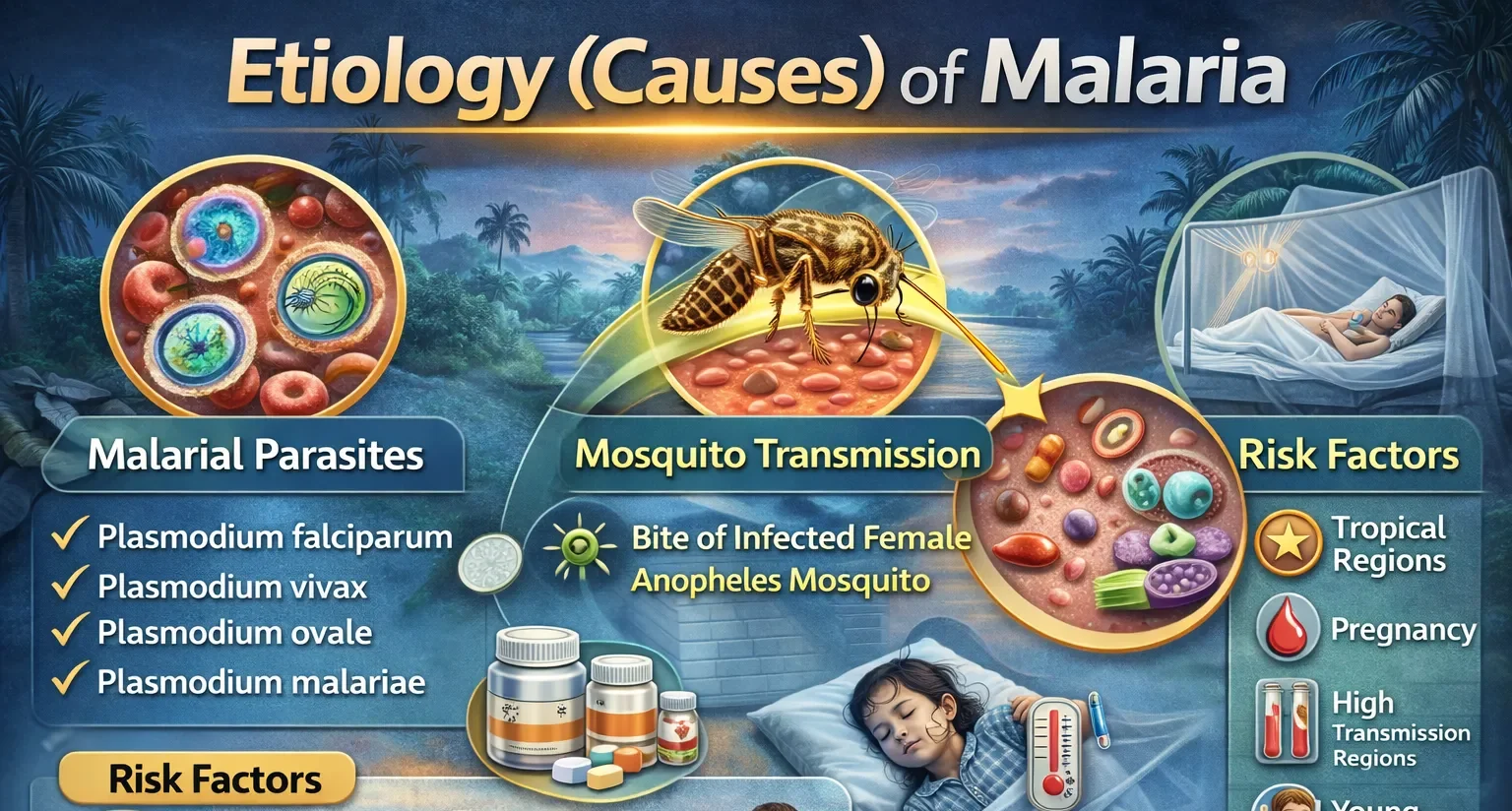 Etiology (Causes) of Malaria