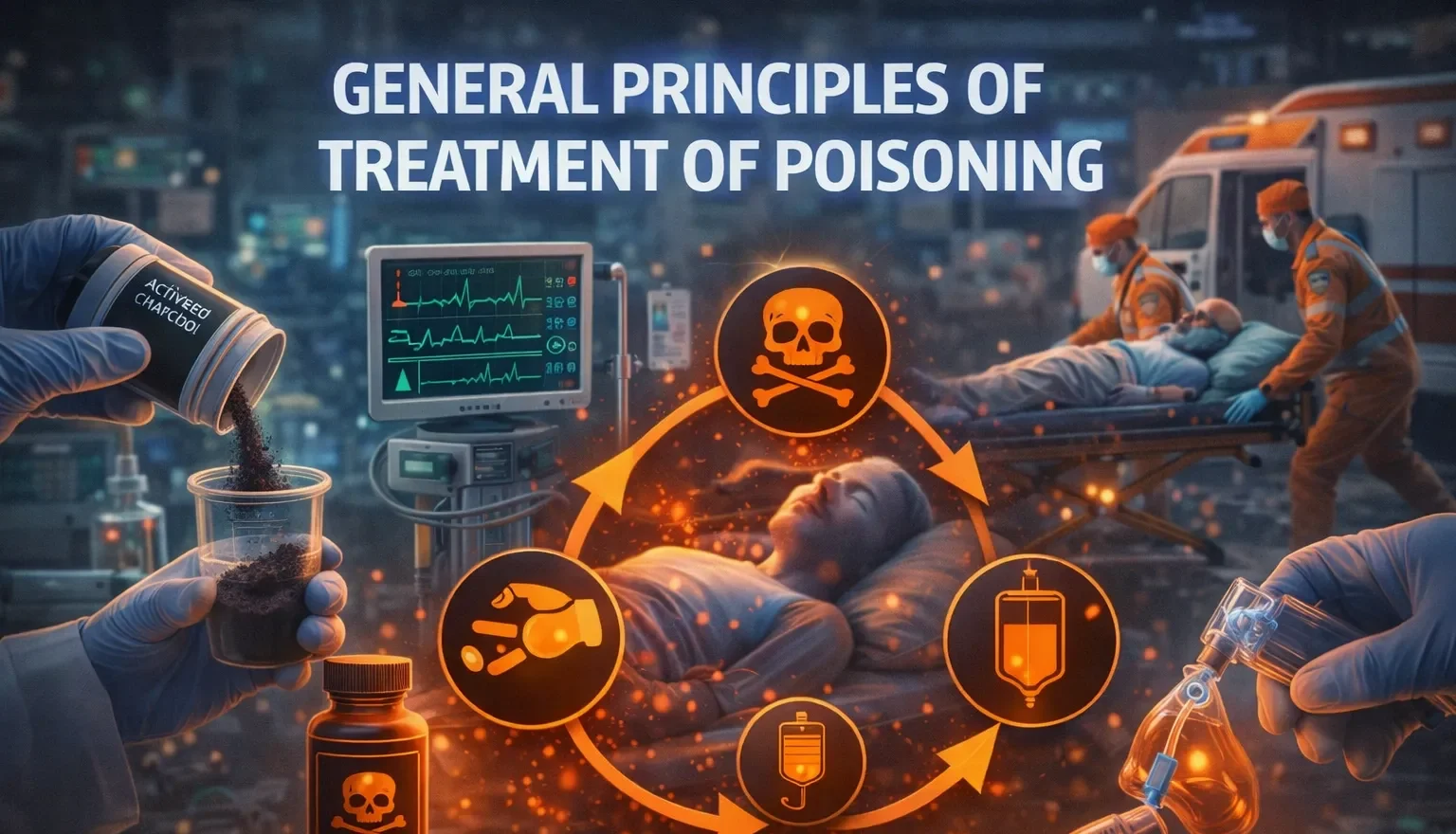 General principles of treatment of poisoning