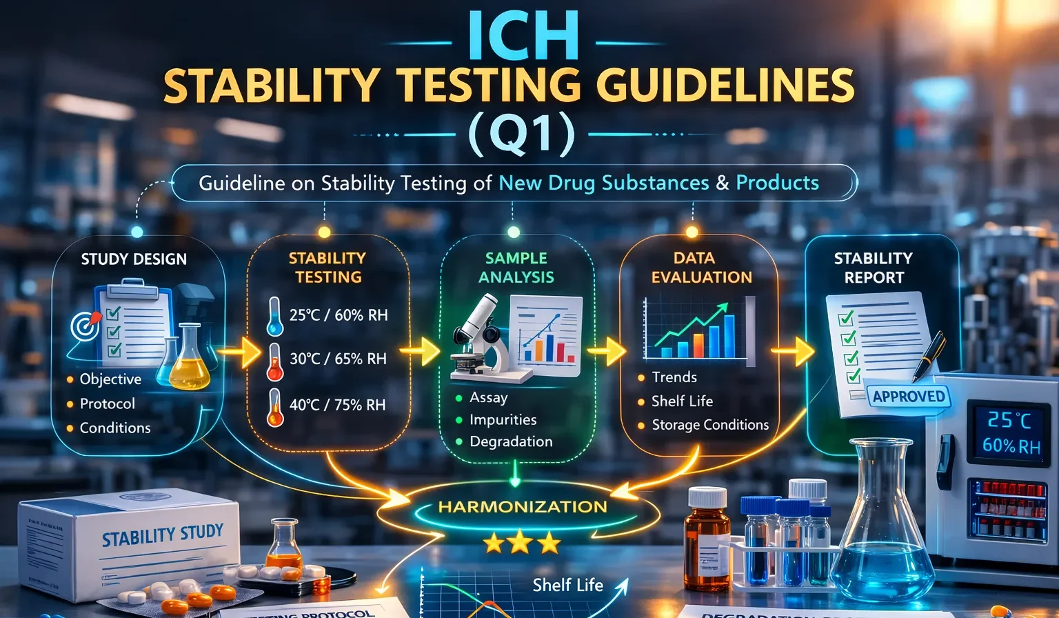 ICH Stability Testing Guidelines (Q1)