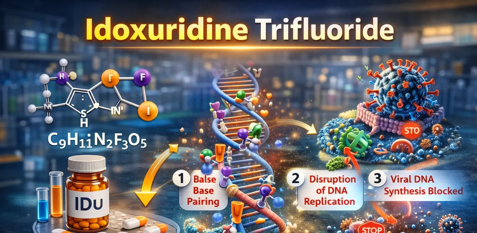 Idoxuridine Trifluoride