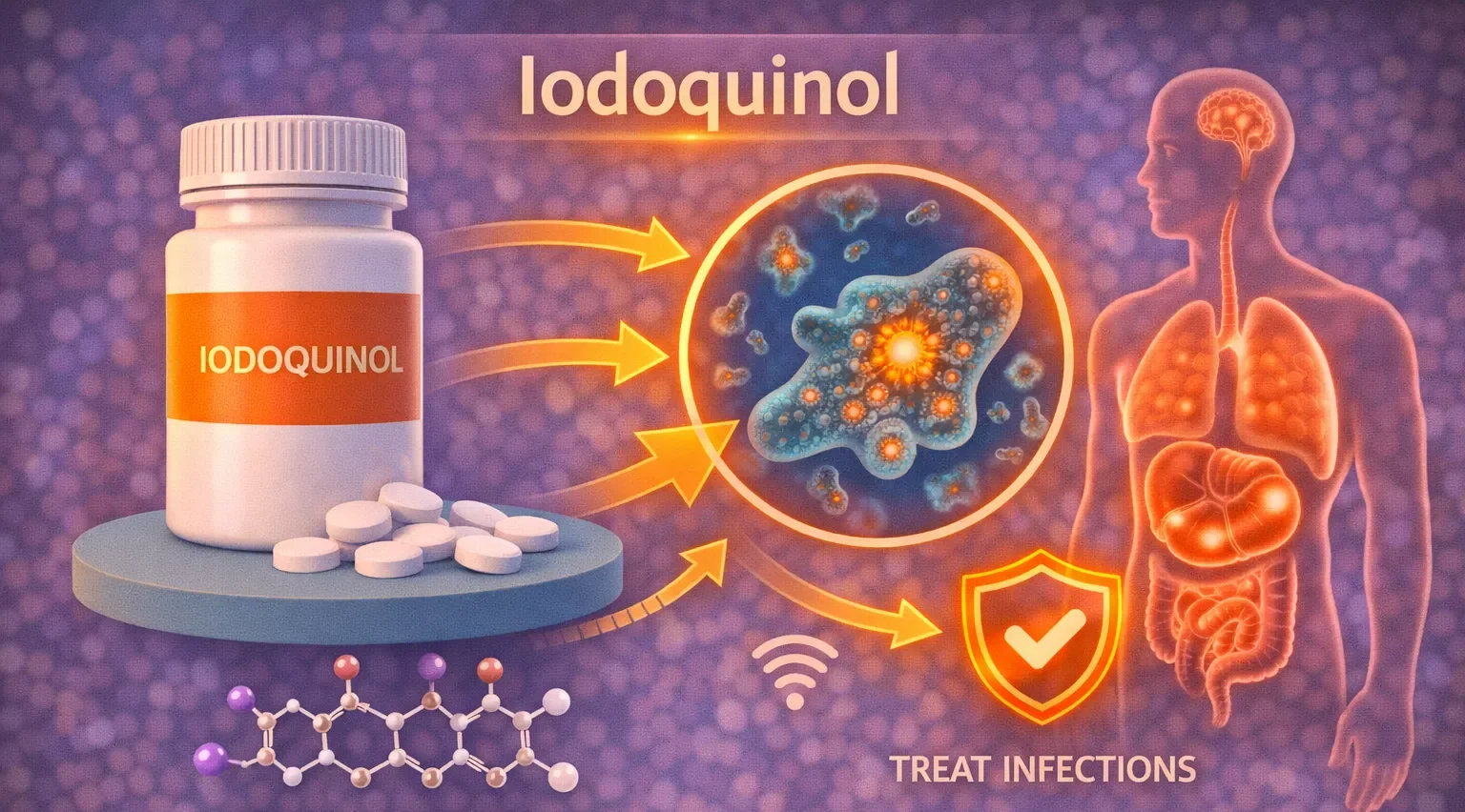 Iodoquinol