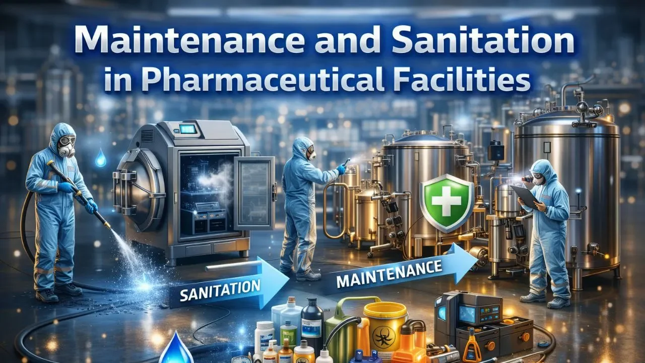 Maintenance and Sanitation in Pharmaceutical Facilities