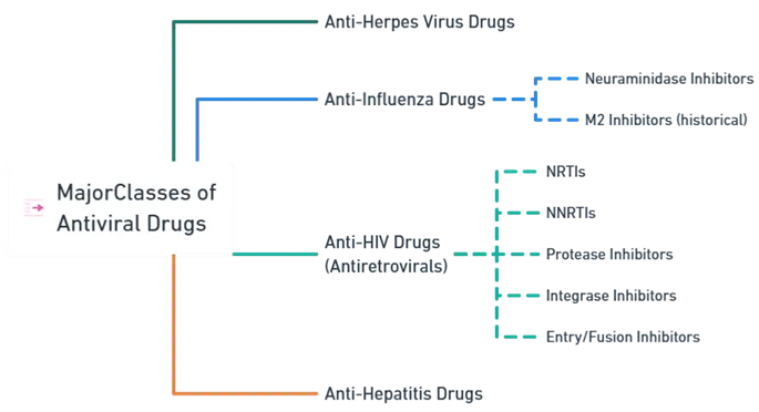 Major Classes of Antiviral Drugs Major Classes of Antiviral Drugs