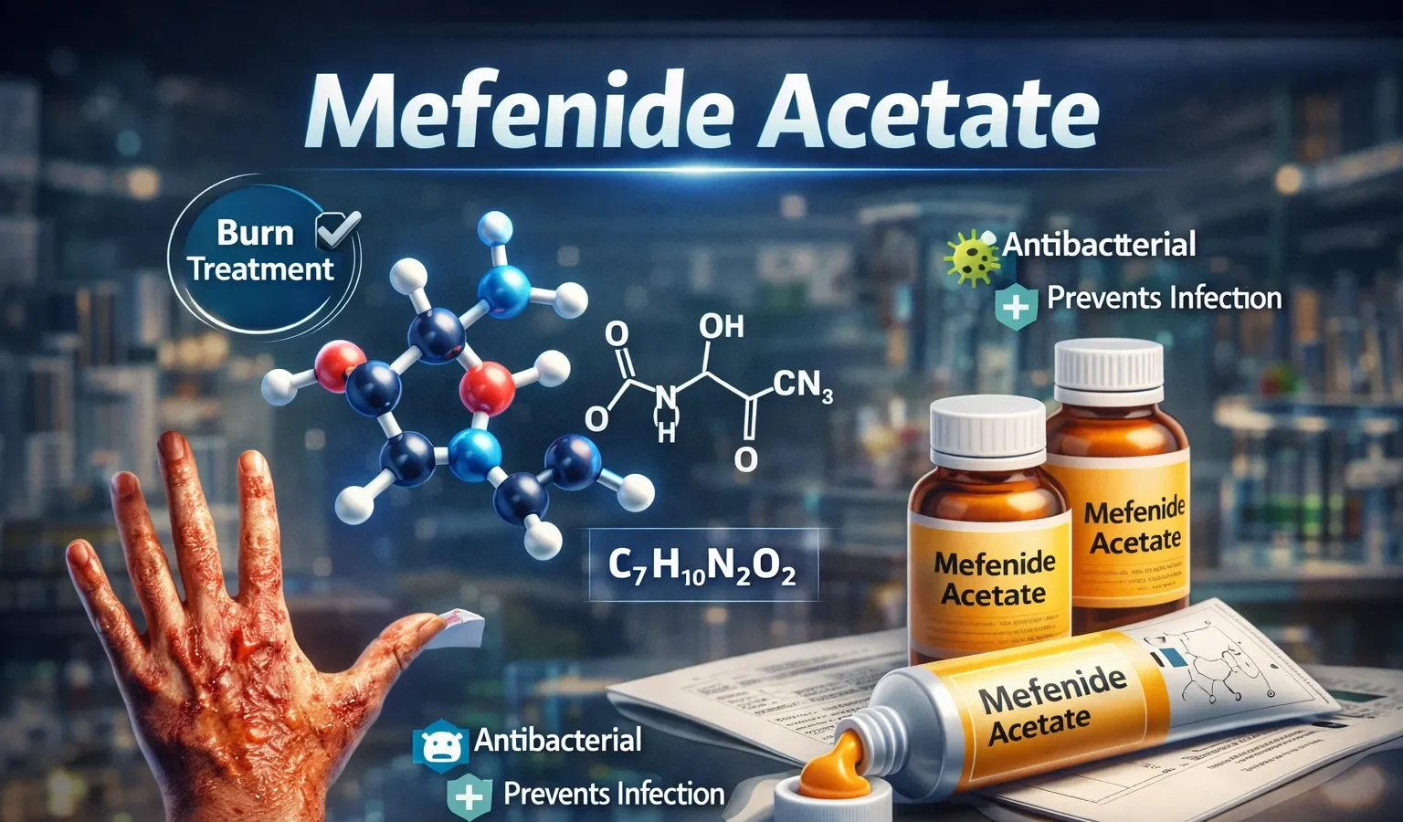 Mefenide Acetate
