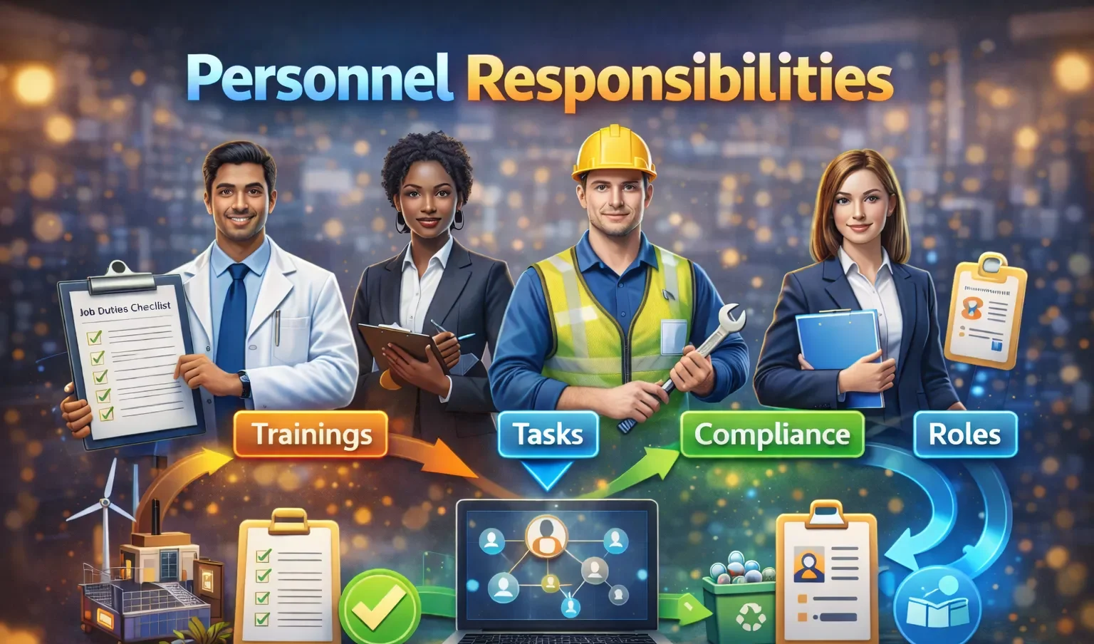 Personnel responsibilities