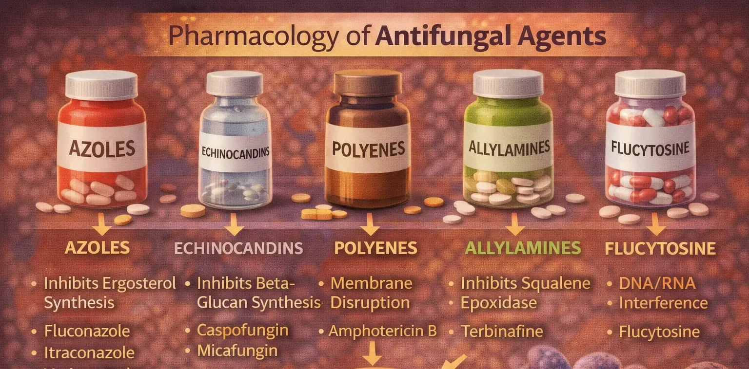 Pharmacology of Antifungal Agents