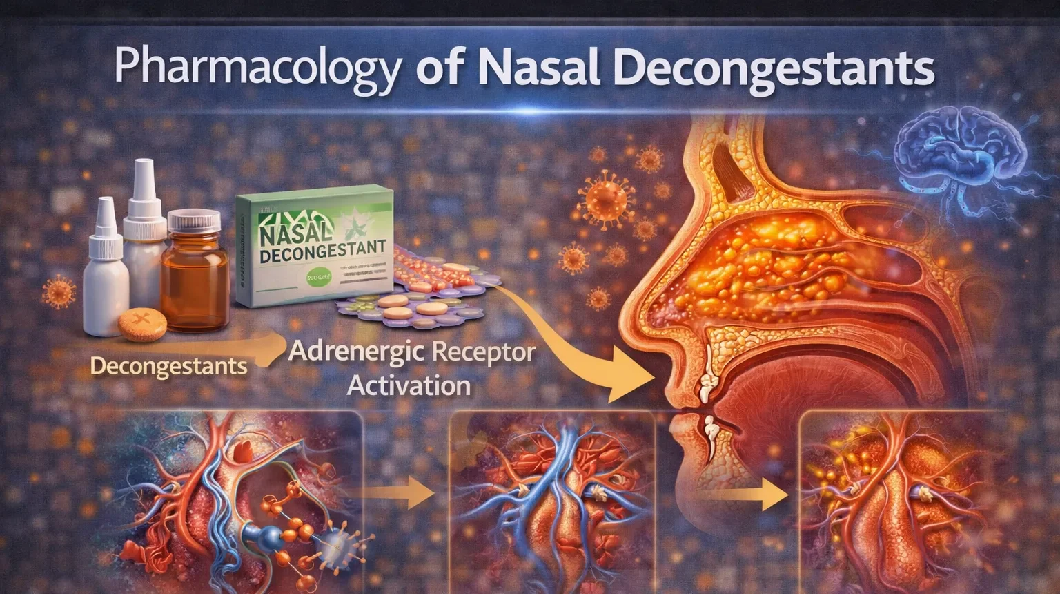 Pharmacology of Nasal Decongestants