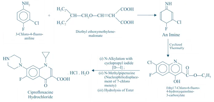 Synthesis of Ciprofloxacin Synthesis of Ciprofloxacin