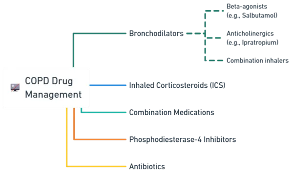 Types of Drugs Used in COPD Management