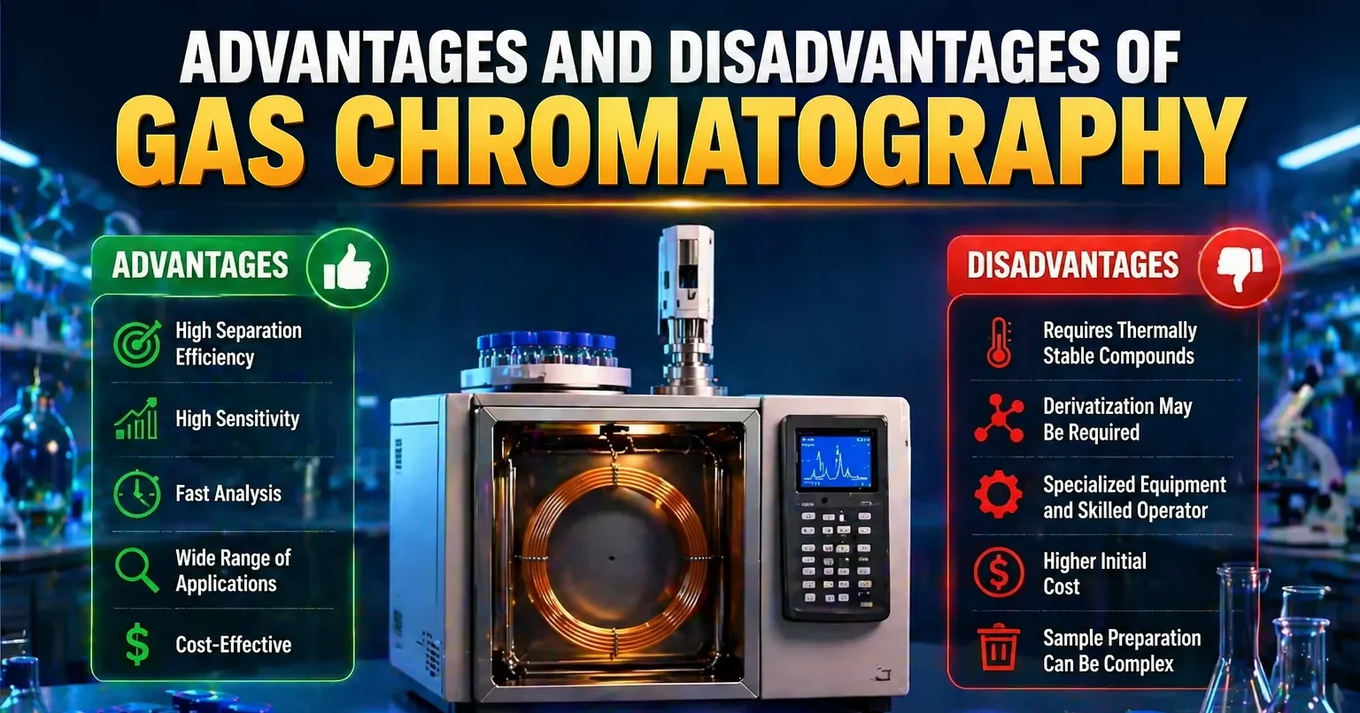 Advantages and Disadvantages of Gas Chromatography