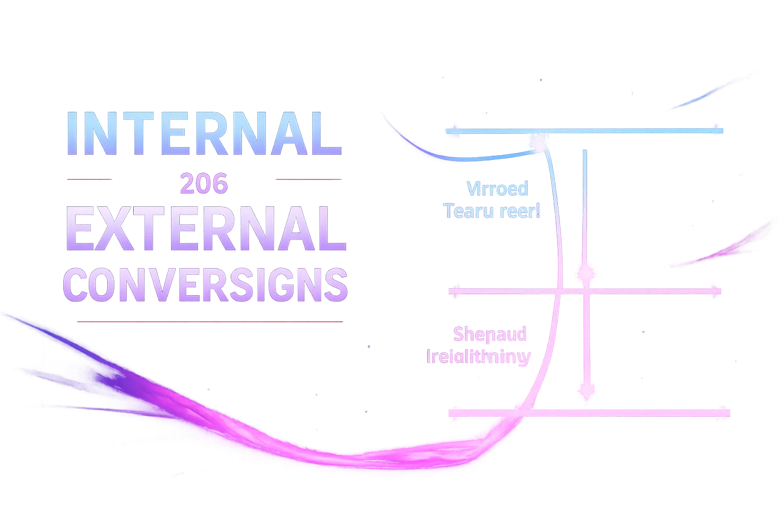 Internal and external conversions