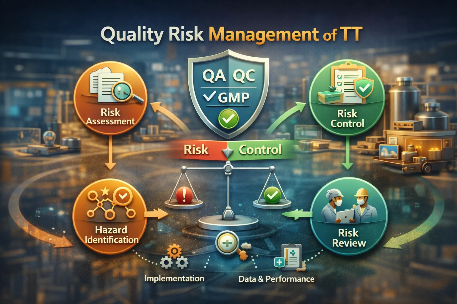 Quality risk management of TT