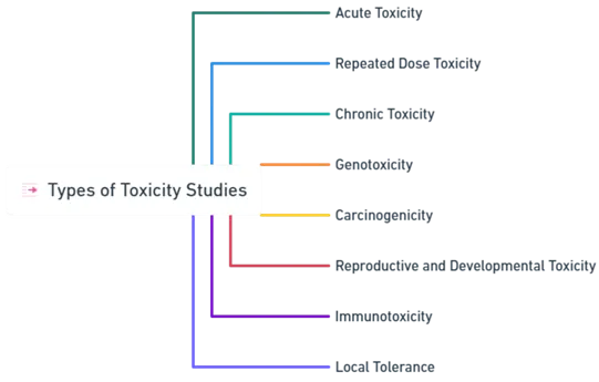 Types of Toxicity Studies