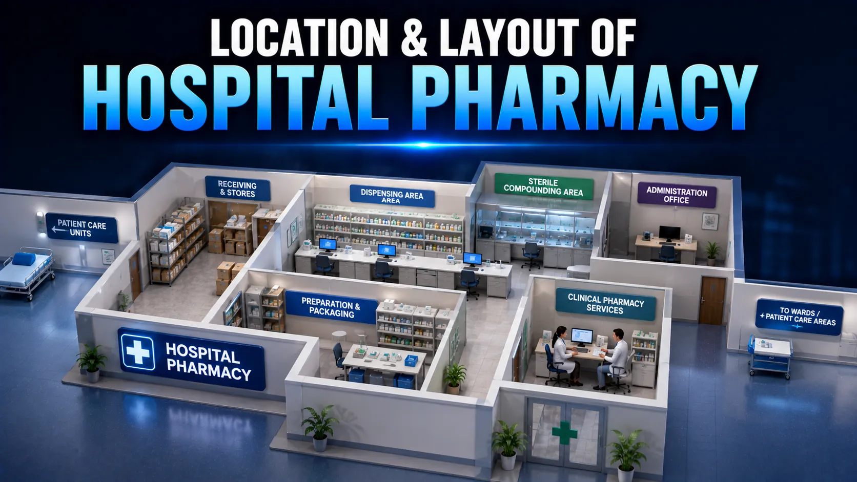 Location & Layout of Hospital Pharmacy
