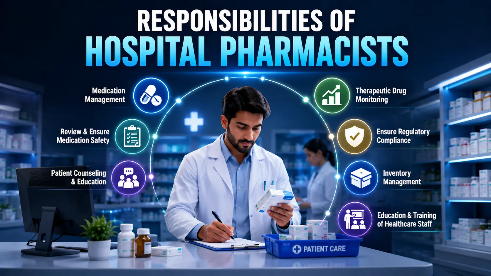Responsibilities of hospital pharmacists